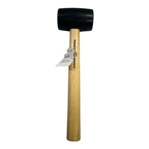 Project Source 16 oz‎ Rubber Mallet Wood Handle Hammer Hand Tool New